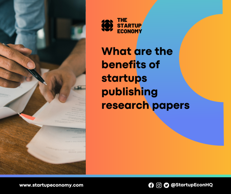 How Startups can Establish Credibility through Publishing Research Papers